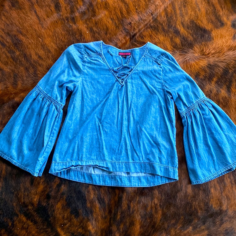 Rock and Roll Women’s Denim Top-Size M
